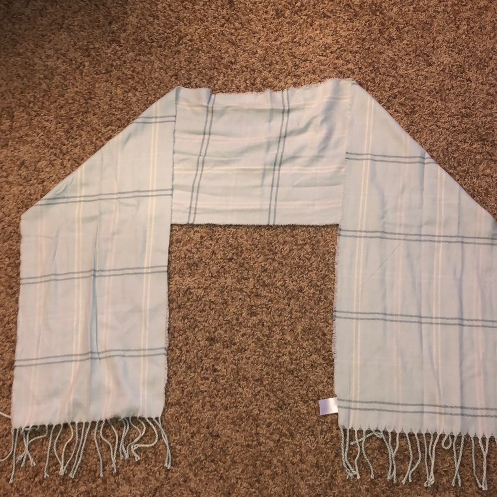 baby blue scarf